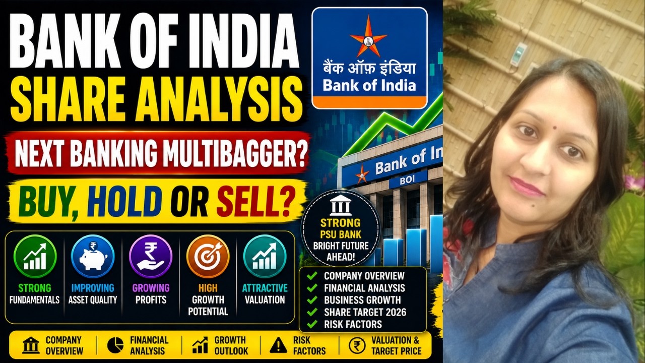 Bank of India Share Analysis 🔥 | PSU Banking Multibagger 2026? Future Growth Potential Explained