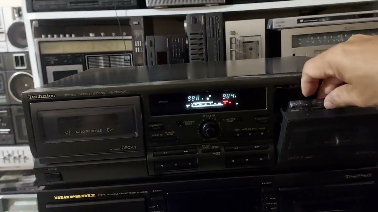 🎶TECHNICS 🎶DUAL CASSETTE🎶 DACK FOR SALE-9828134230💥💫💢👍