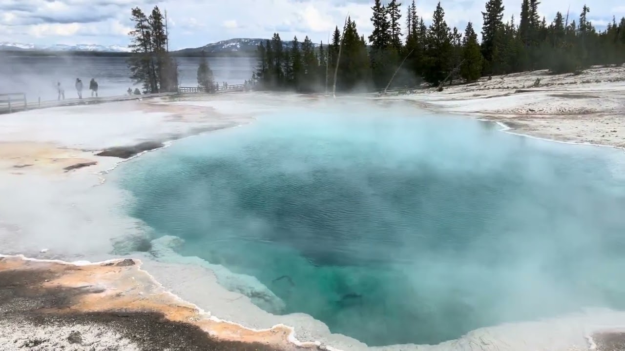 Exploring Norris Geyser Basin in Yellowstone National Park