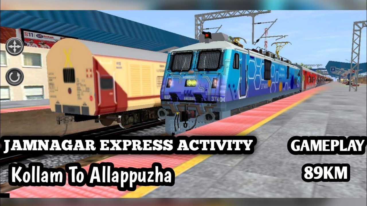 JAMNAGAR EXPRESS ACTIVITY GAMEPLAY KOLLAM TO ALLAPUZHA