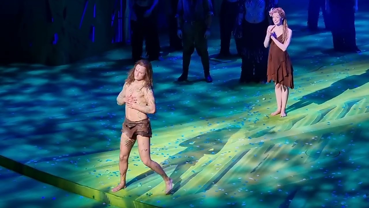 Disney Tarzan  das Musical Stuttgart 17.02.2024 14:30 Martinee Robin Premiere als Clayton Finale