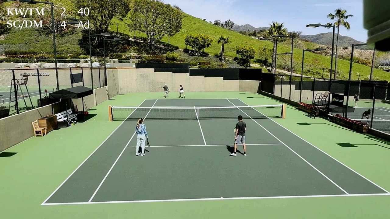 Tough USTA 10.0 Mixed Doubles League Match: Los Angeles