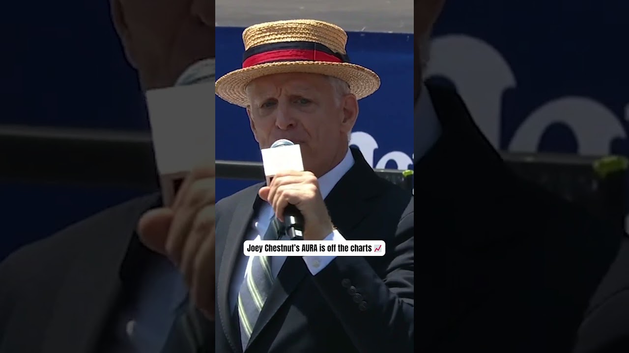 Joey Chestnut's 2025 INTRO IS AWESOME 🔥