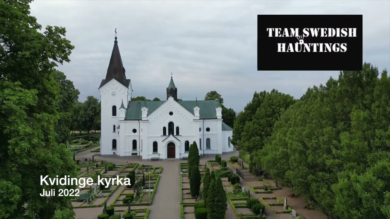 Spökjakt vid Kvidinge kyrka juli 2022