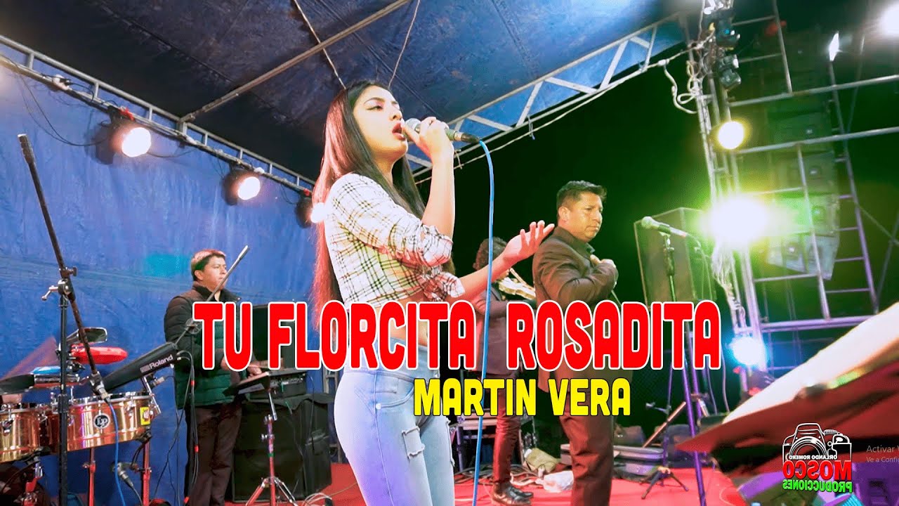 TU FLORCITA ROSADITA -  MARTIN VERA -  EN CONCIERTO LAUCHAMUD - DR ᴹᴾ