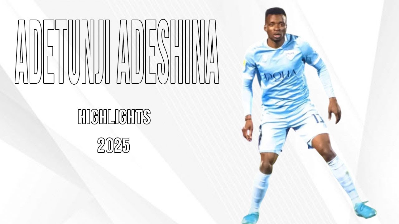 ADETUNJI ADESHINA - MIDFIELD - NOVI PAZAR - HIGHLIGHTS 2025 ⚽