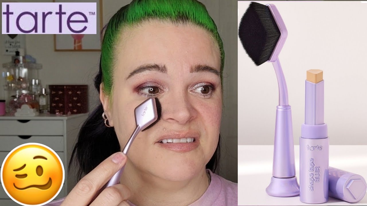 *NEW* TARTE SHAPE TAPE BLUR STICK #makeup #foundation