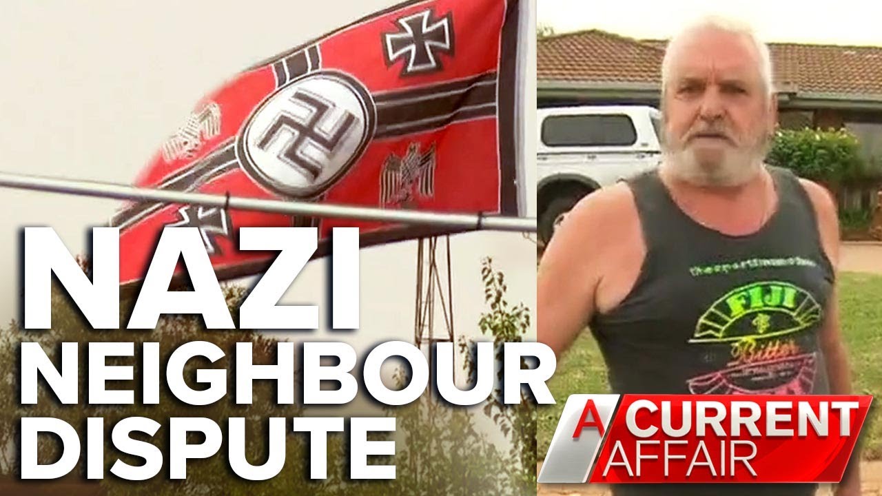 Nazi flag shocks Aussie neighbourhood | A Current Affair