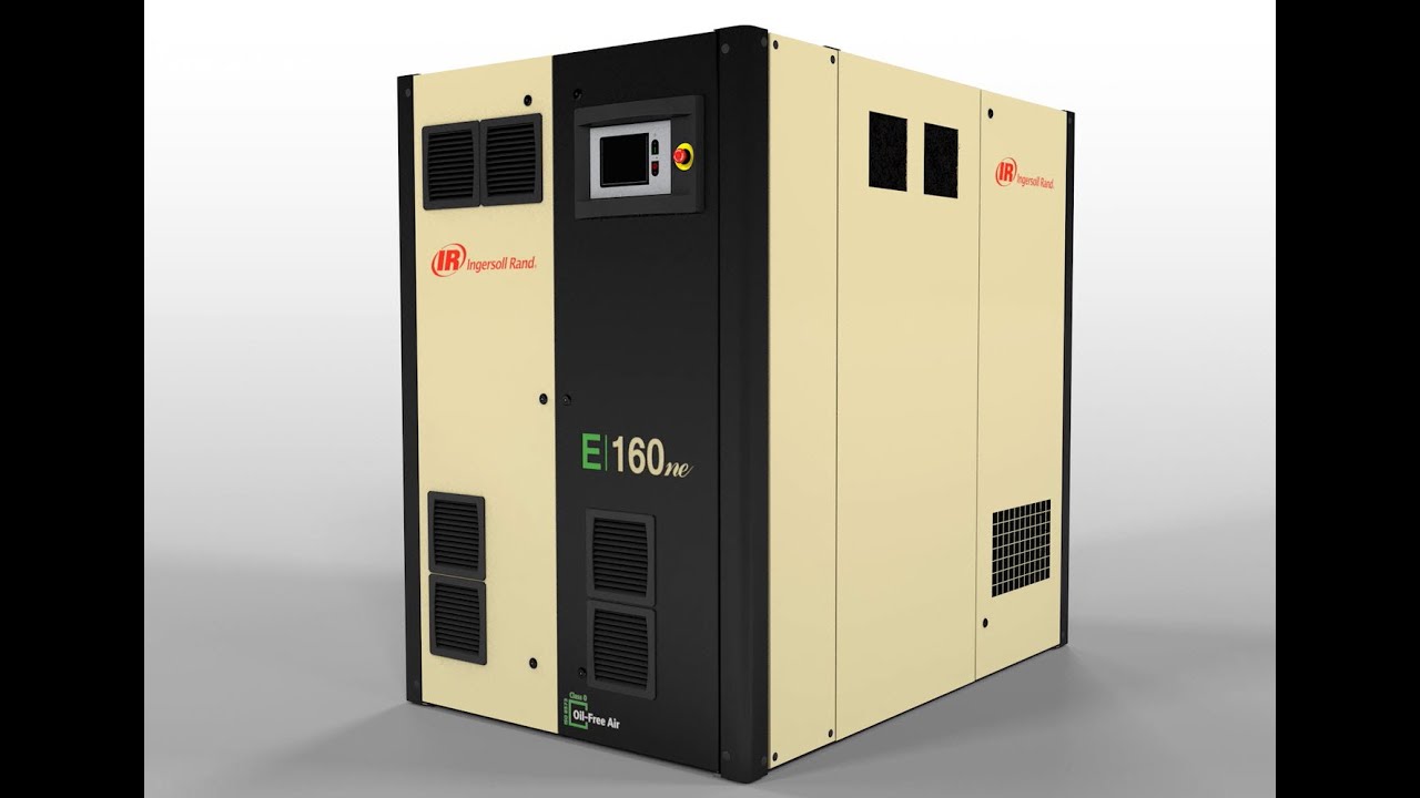 Ingersoll Rand E-Series 75-160 kW (100-200 hp) Oil-Free Air Compressor