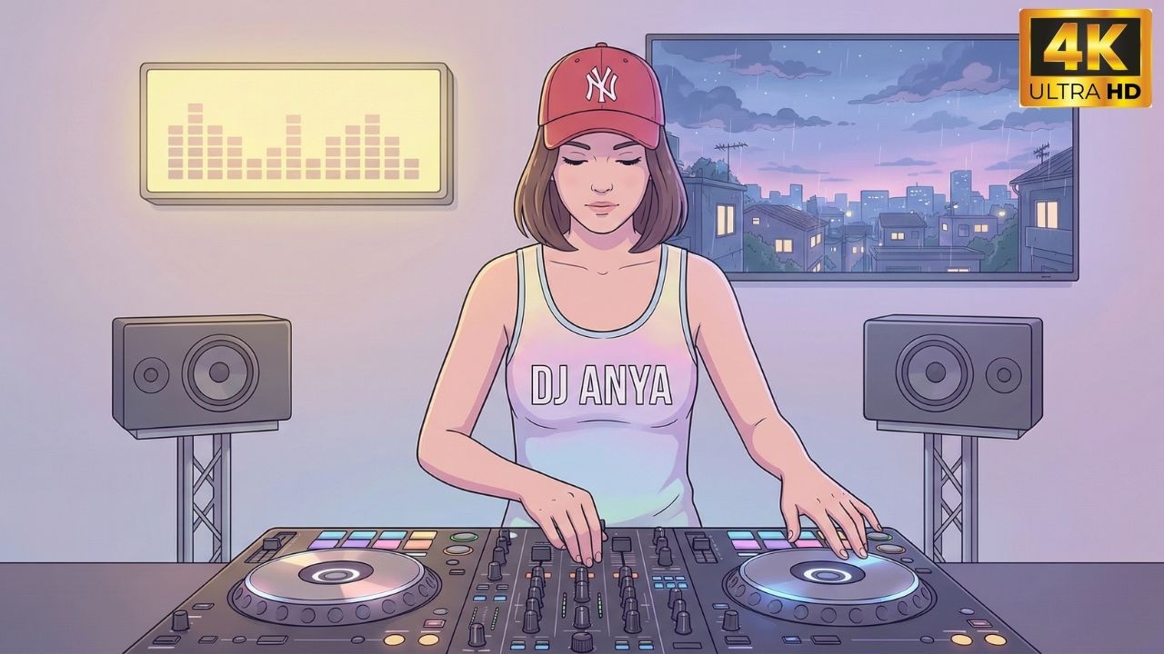 Smooth Bassline EDM Lofi | Steady DJ Vibes