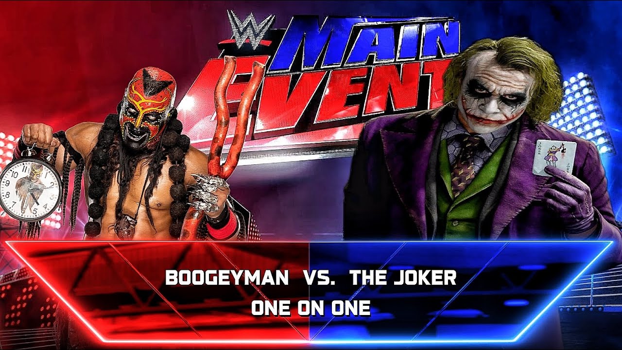 The Boogeyman Vs The Jocker - No Holds Barred Match At WWE MAIN EVENT