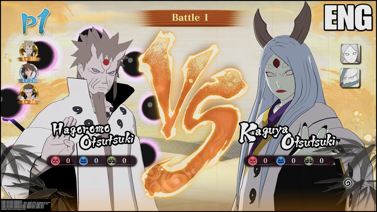NXBUNSC: Hagoromo|Indra|Ashura vs. Kaguya|Momoshiki|Kinshiki (ENG) [Requested]