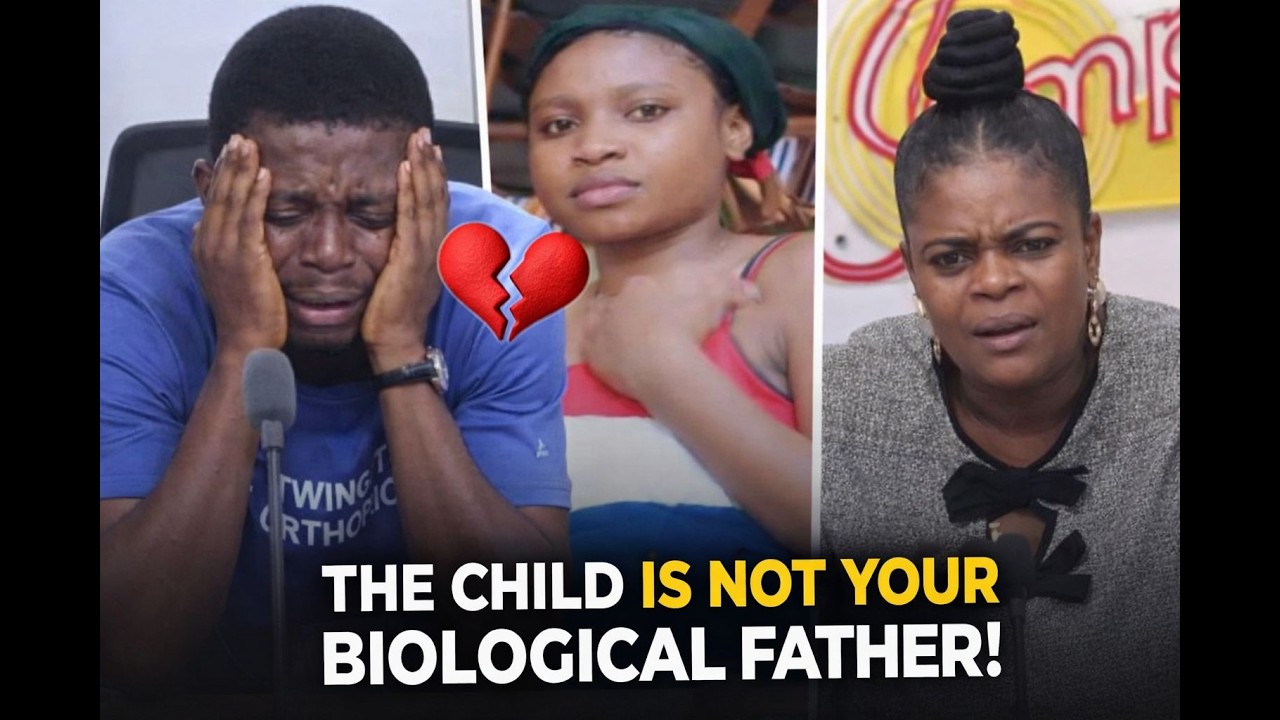 You’re Not the Biological Father!” Girlfriend’s Shocking Confession Leaves Young Man Crying Live on