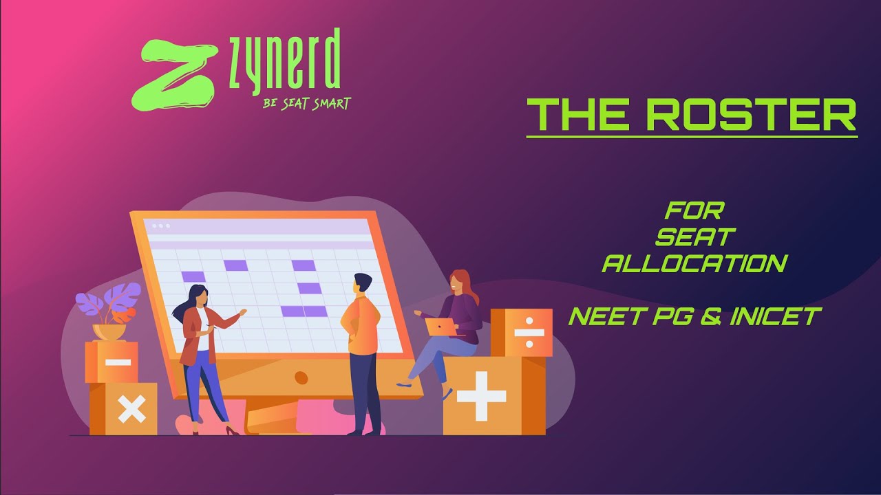 The Roster Info Series - PART 1-What is a Roster, Why Roster, How is it Prepared-NEET PG /INICET PG