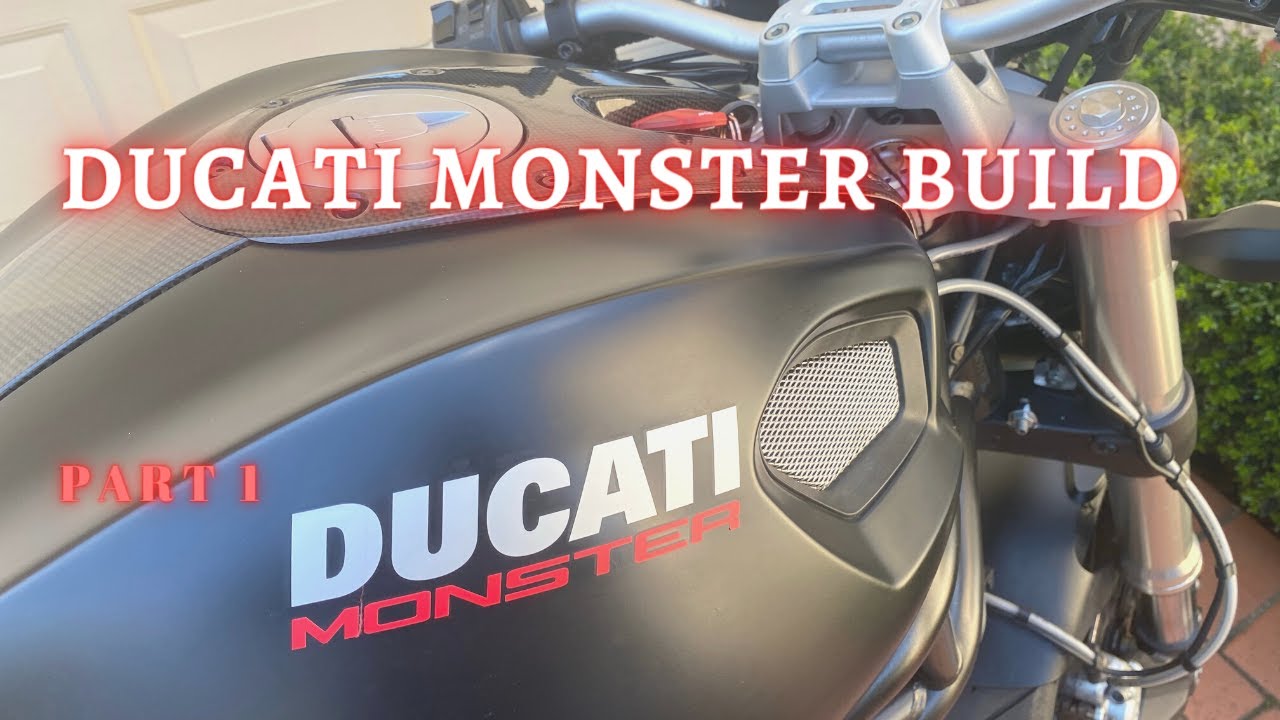 Ducati Monster build