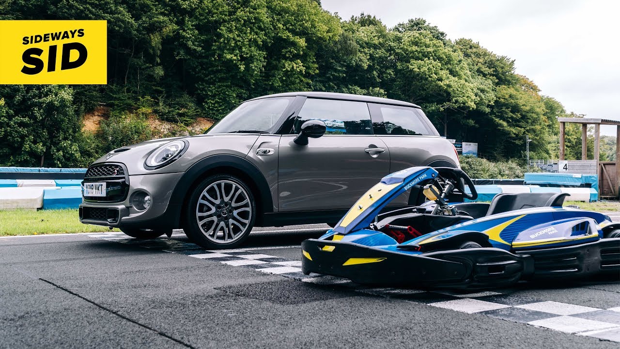 Mini Cooper S vs Go Kart | Sideways Sid