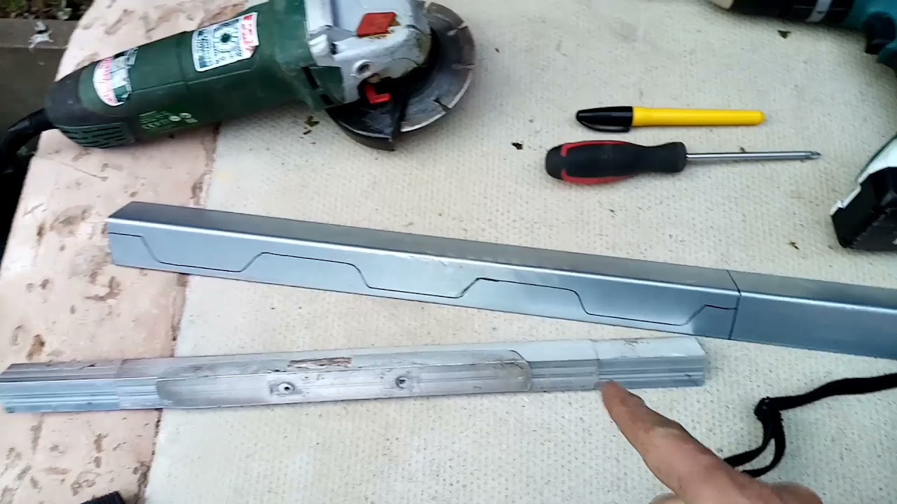 How to make your own roof scraping blade for less than £20