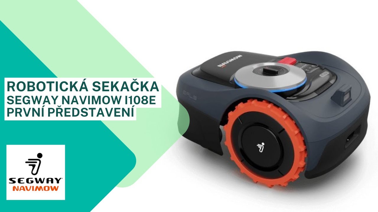 Robotická sekačka Segway Navimow i108E - první představení
