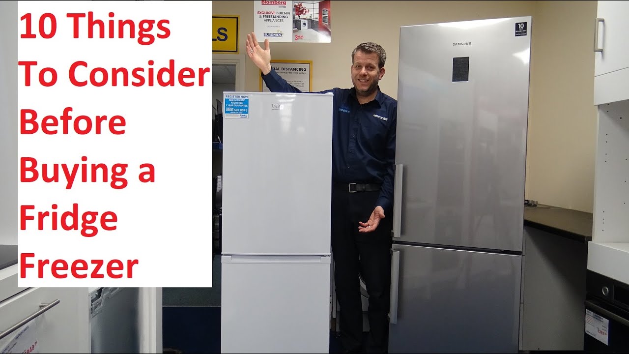 10 Things To Consider When Buying a Fridge Freezer