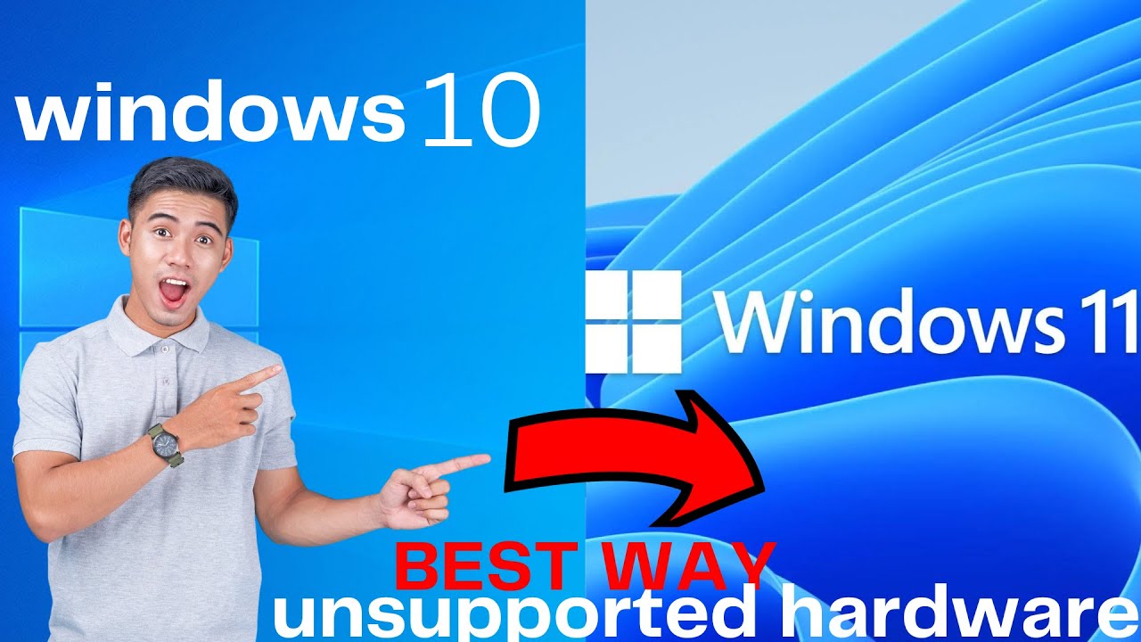 how to upgrade windows 10 to windows 11 on unsupported hardware (best easy way)