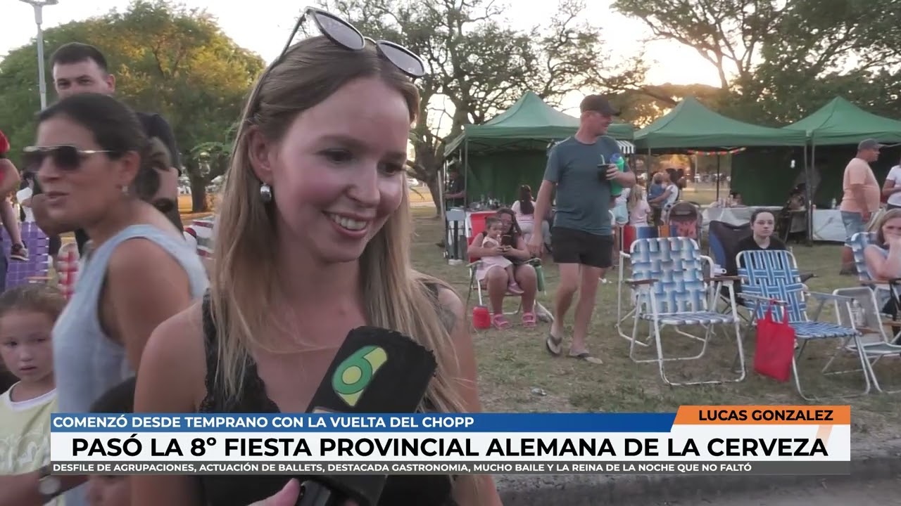 Lucas Gonzalez - Pasó con éxito la 8º edición de la Fiesta Provincial Alemana de la Cerveza