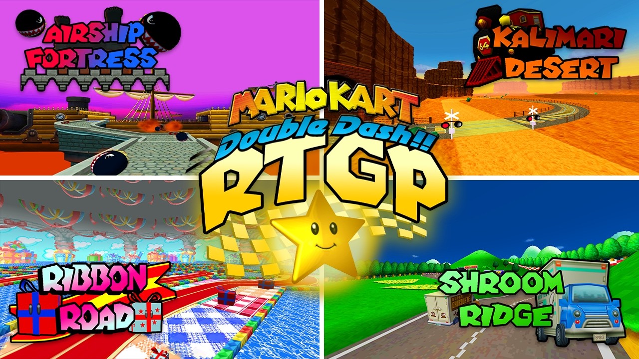 All NEW Custom Tracks for Mario Kart: Double Dash!! - Retro Track GP (Full Showcase)