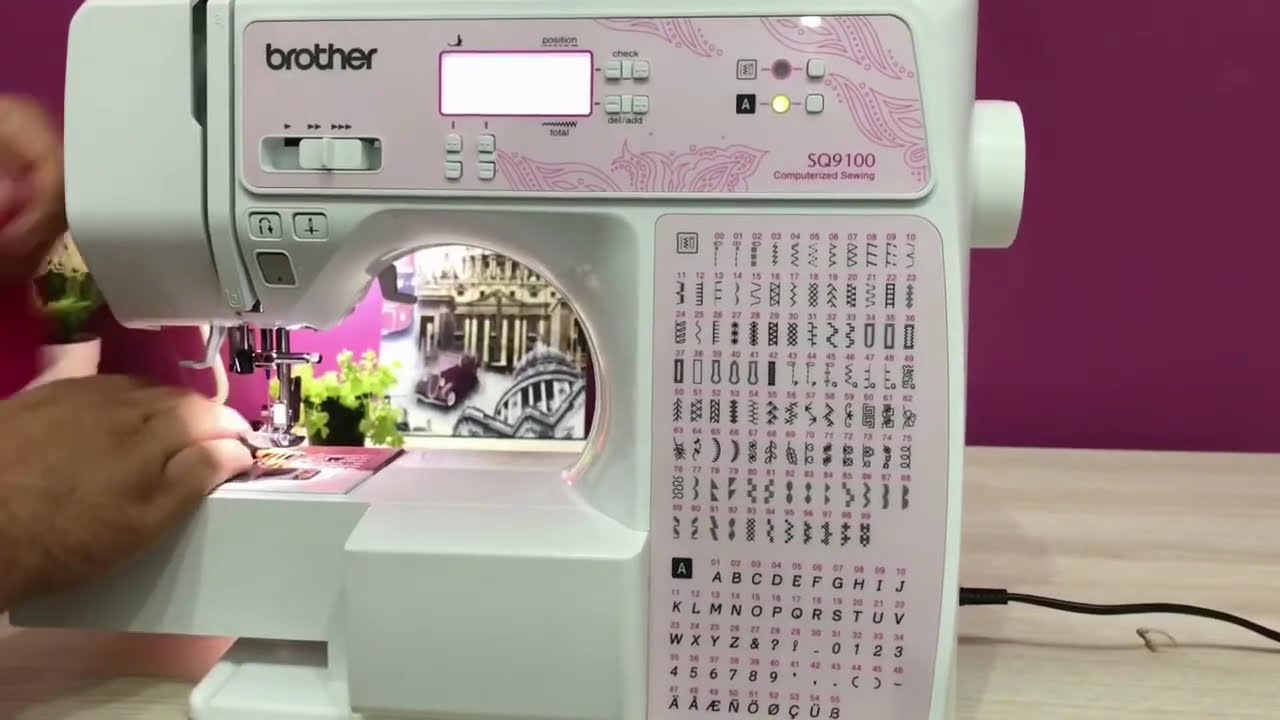 BROTHER SQ9100 – Máquina de Costura Eletrônica