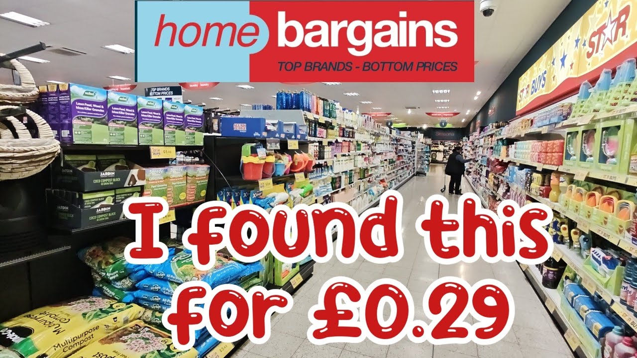 Home Bargains I Found THIS for 29p 😱 the Cheapest Bargain EVER&hellip;👀 #shopwithme #summer #vlog #garden