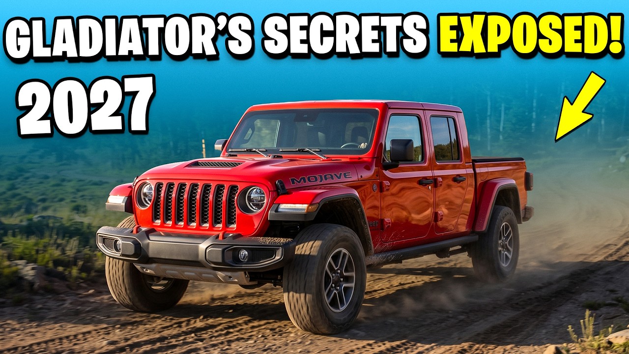 Подробное описание каждой комплектации Jeep Gladiator 2027 года!