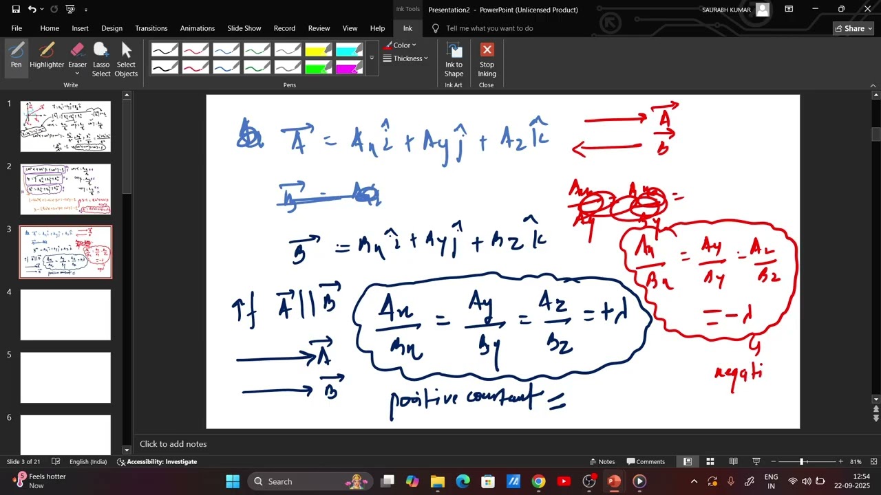 vector 3 #jee #j