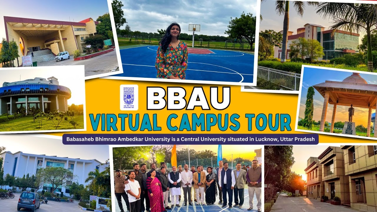BBAU | Campus Tour | A Central University Lucknow | Babasaheb Bhimrao Ambedkar University Lucknow