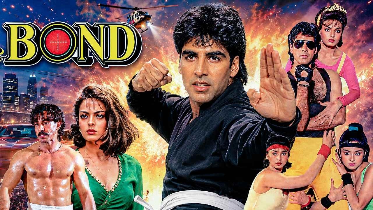 AKSHAY KUMAR MARTIAL ARTS MOVIE | Hindi Action Thriller Movie | Mr. Bond Full Movie (1992)