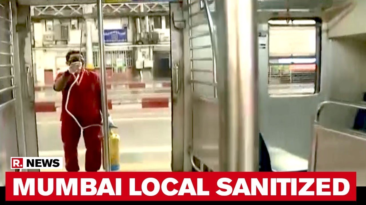 Republic TV Reports From Mumbai's CST As Local Trains Get Sanitized