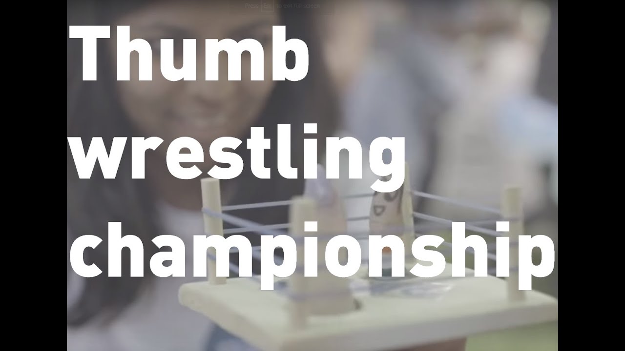 World Thumb Wrestling Championships 2016