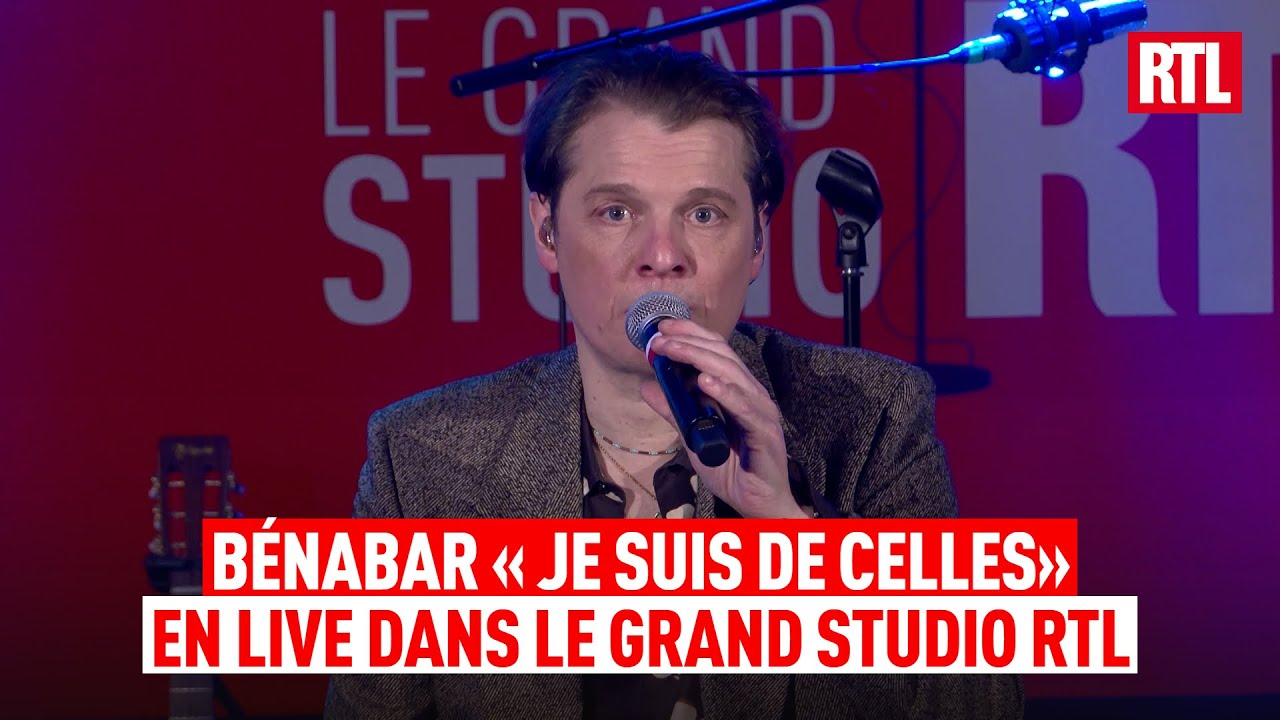 Bénabar - Je suis de celles (Live) Le Grand Studio RTL