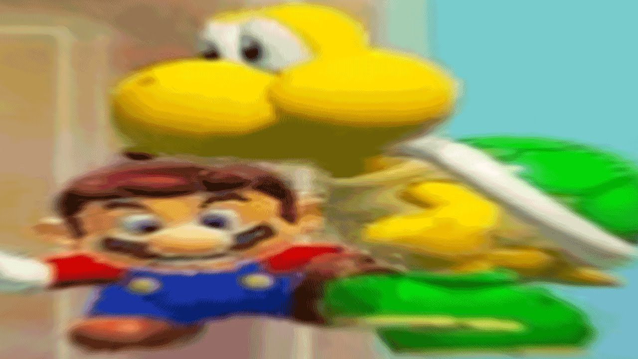 i'm sorry mario...