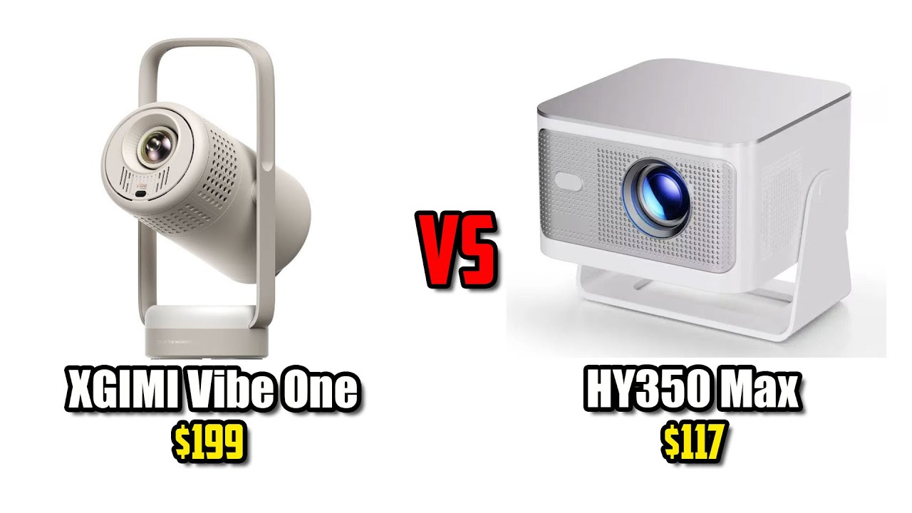XGIMI Vibe One против Magcubic HY350 Max — подробное сравнение — что лучше: более яркий проектор?