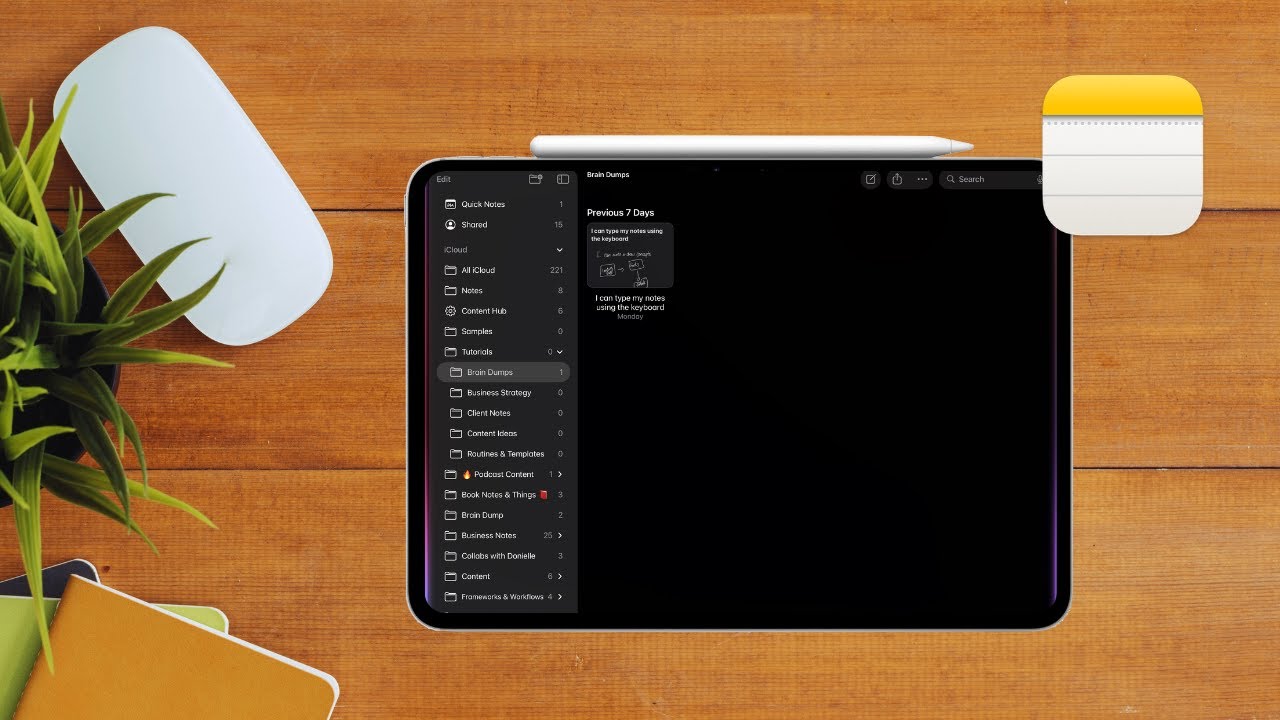 Хватит тратить время: превратите Apple Notes на iPad в мощный инструмент повышения производительн...