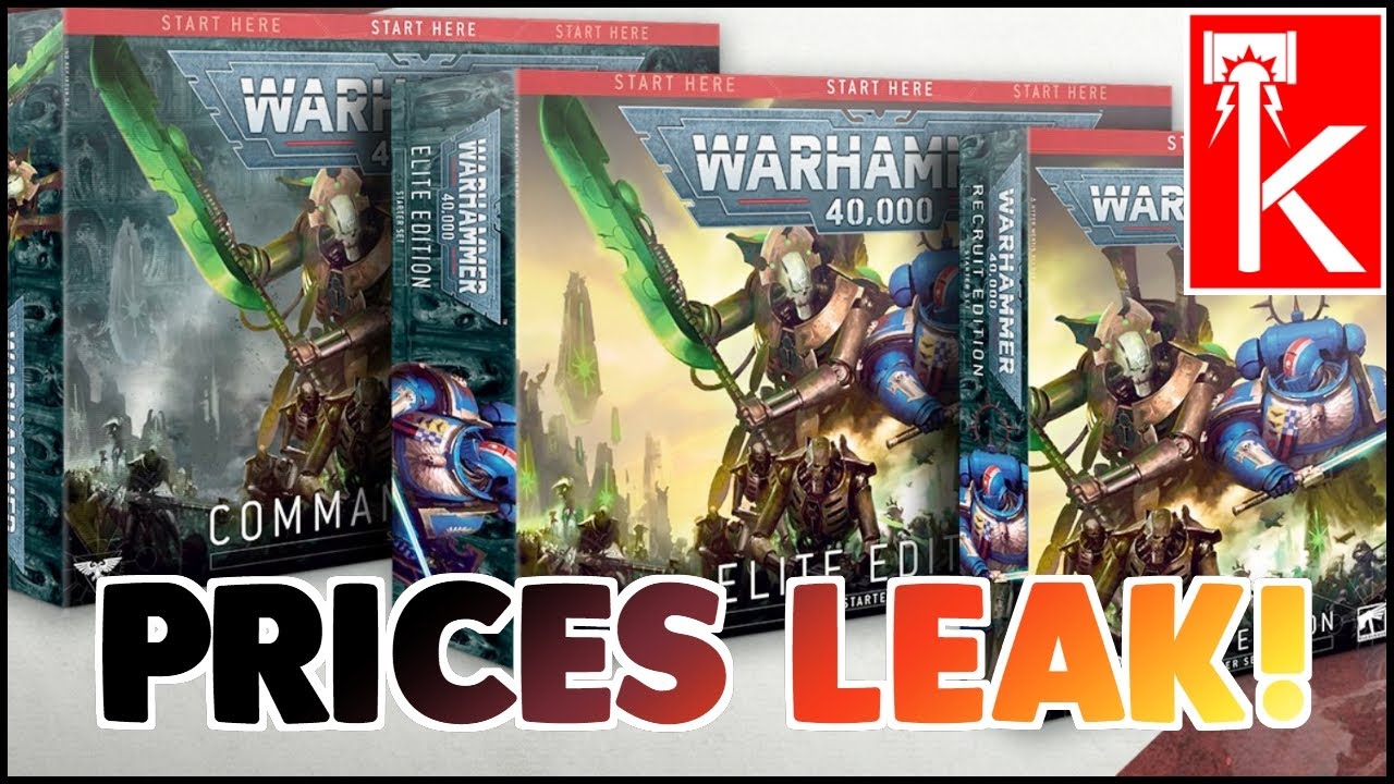 PRICES LEAK FOR STARTER SETS & SCENERY - My Comparison to the Last Edition - Warhammer 40K