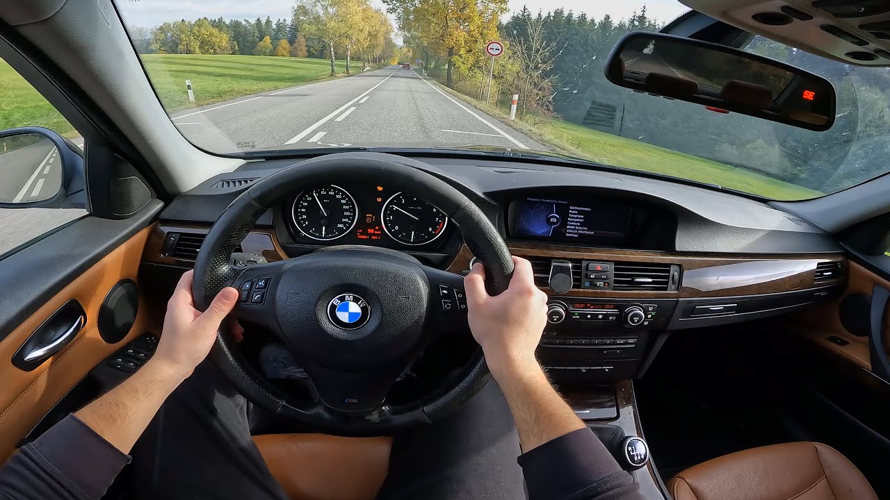 2009 BMW E90 335xi Manual - POV Drive *Sound, Acceleration, High Speed*