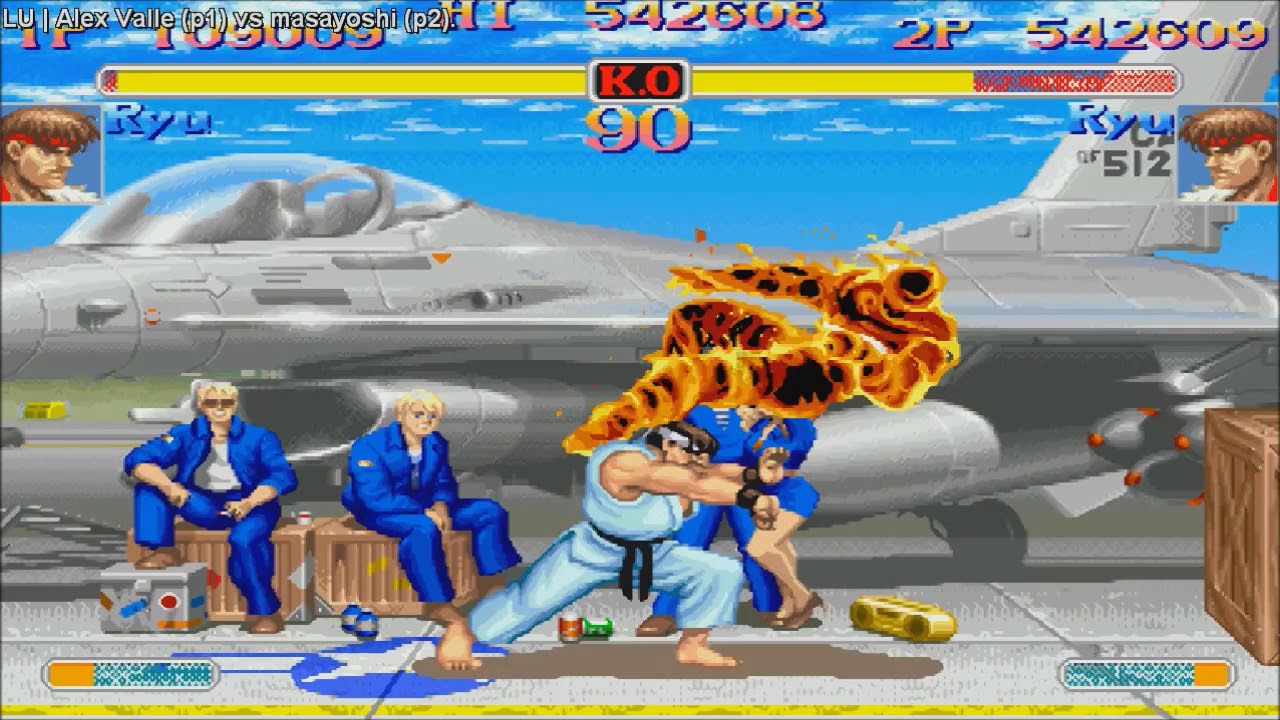 Fightcade - Super Street Fighter 2 Turbo - LU l Alex Valle(USA) Vs Masayoshi(JPN)