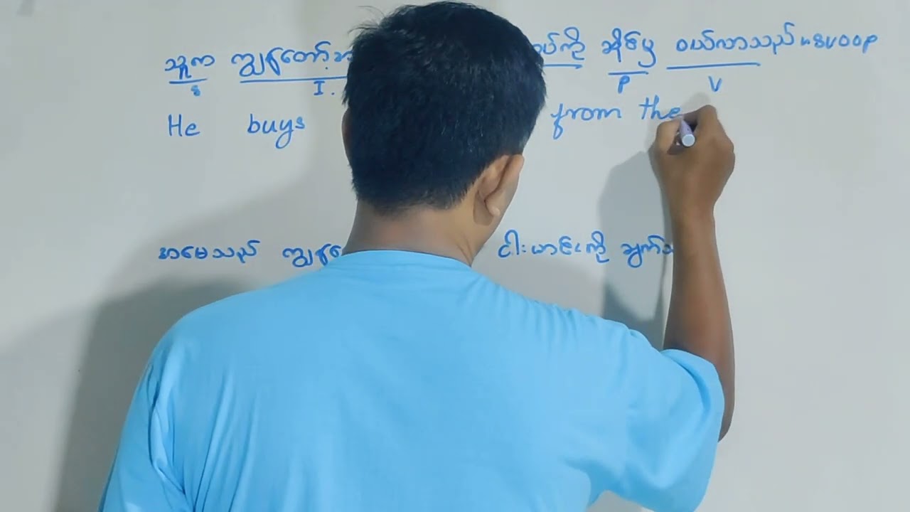 အခြေခံ အကျဆုံး နှင့် အလွယ်ကူဆုံး အင်္ဂလိပ်စာDay 10