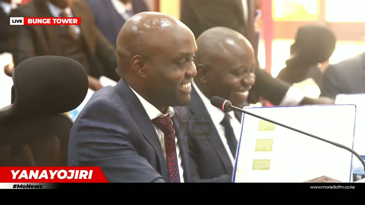 Governor of Elgeyo Marakwet Wisley Rotich Appears before Senate Committee
