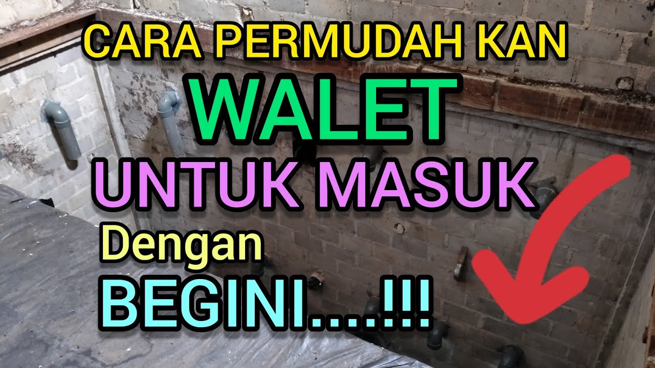 CARA PERMUDAH KAN WALET MASUK DENGAN RUANG PUTAR BEGINI..!!!!