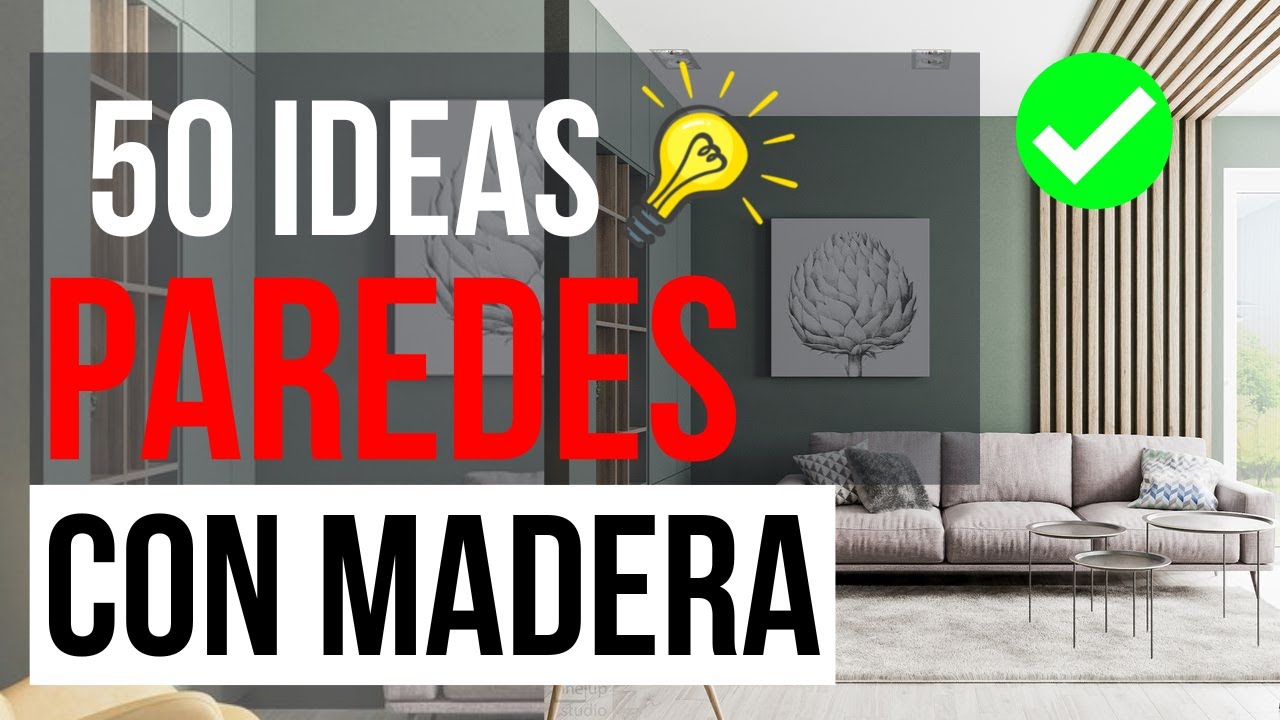 💡50 Ideas Para Decorar Tu Pared Con Listones de Madera | Dise&ntilde;o de Interiores 2023