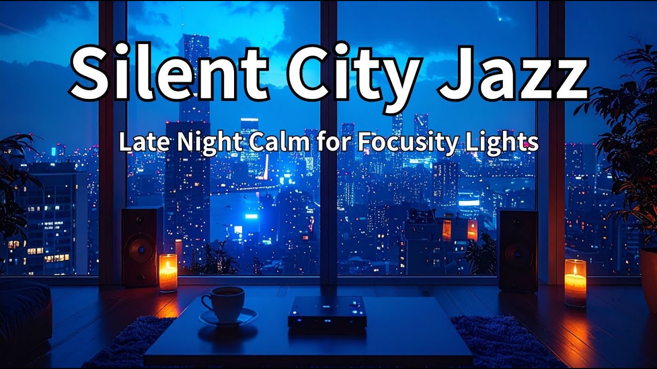 Silent City Jazz – Late Night Calm for Focus