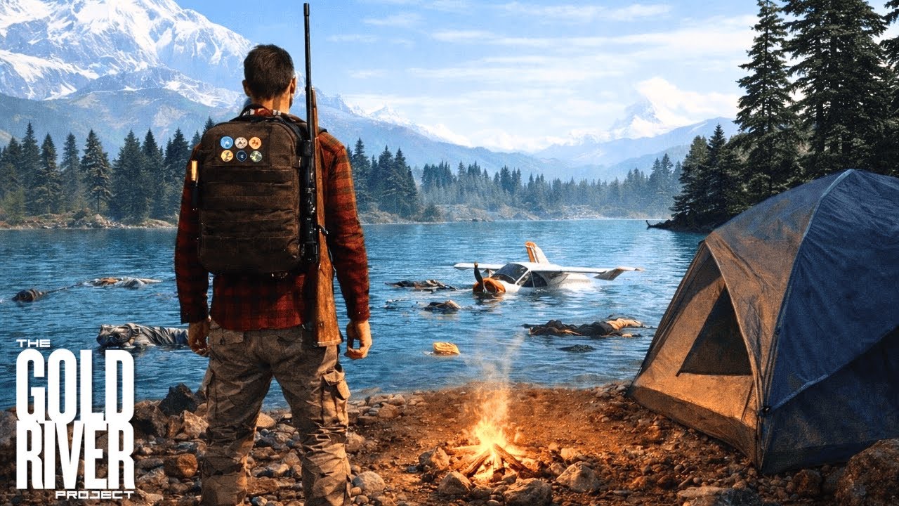 First Look At A Brand New Survival Game - The Gold River Project