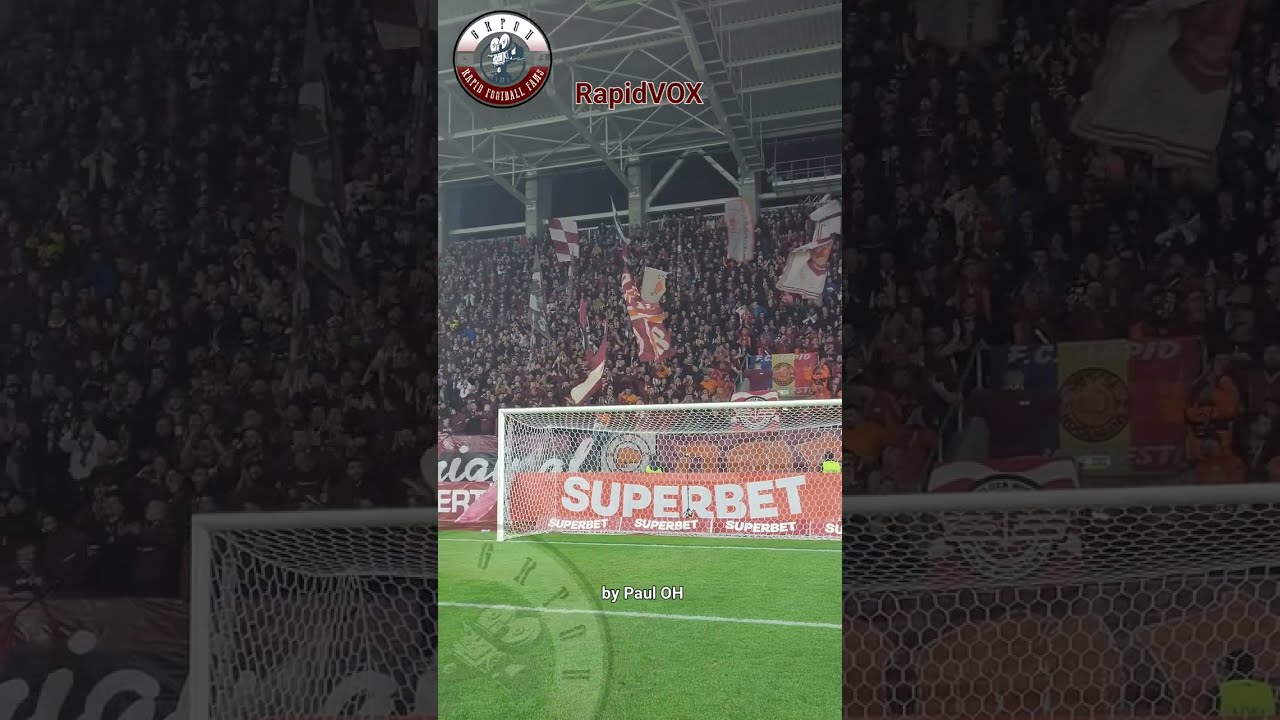 Hai Rapidul din Giulești, luptă dacă ne iubești ......haide Rapid @ Rapid - Farul (1-1) 1.04.2023