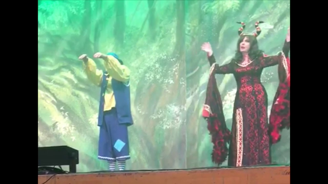 Me as Muddles in Pantomime December 2018