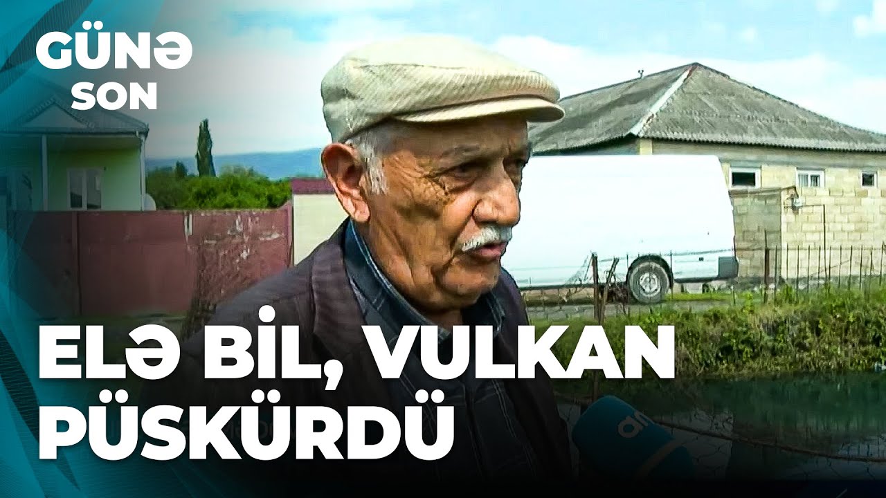 Günə Son | Balakəndə çökməkdə olan təhlükəli artezian